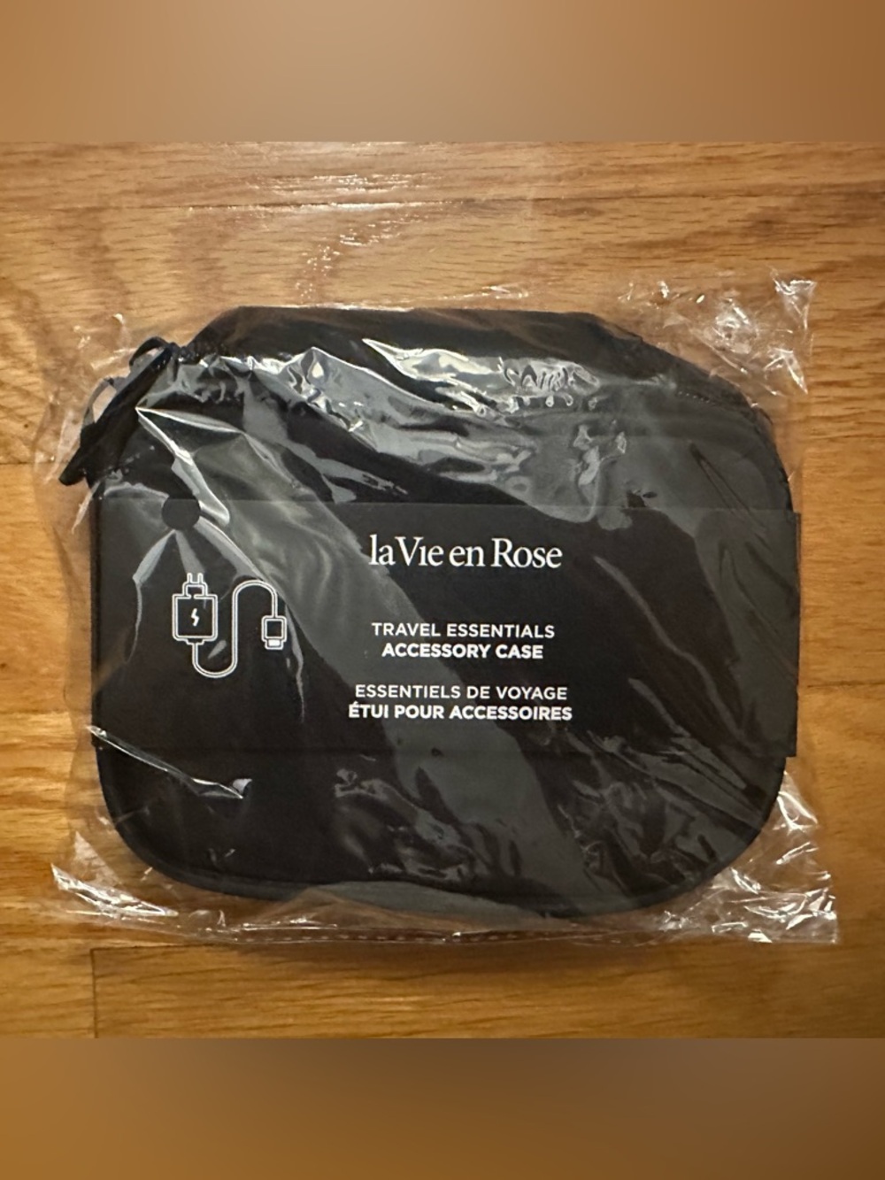 La Vie En Rose Black Accessories Travel Case - Picture 5 of 5